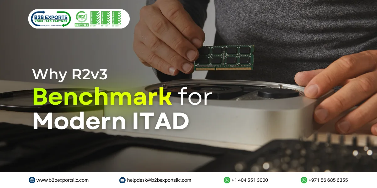 why r2v3 is the benchmark for modern itad b2b exports llc