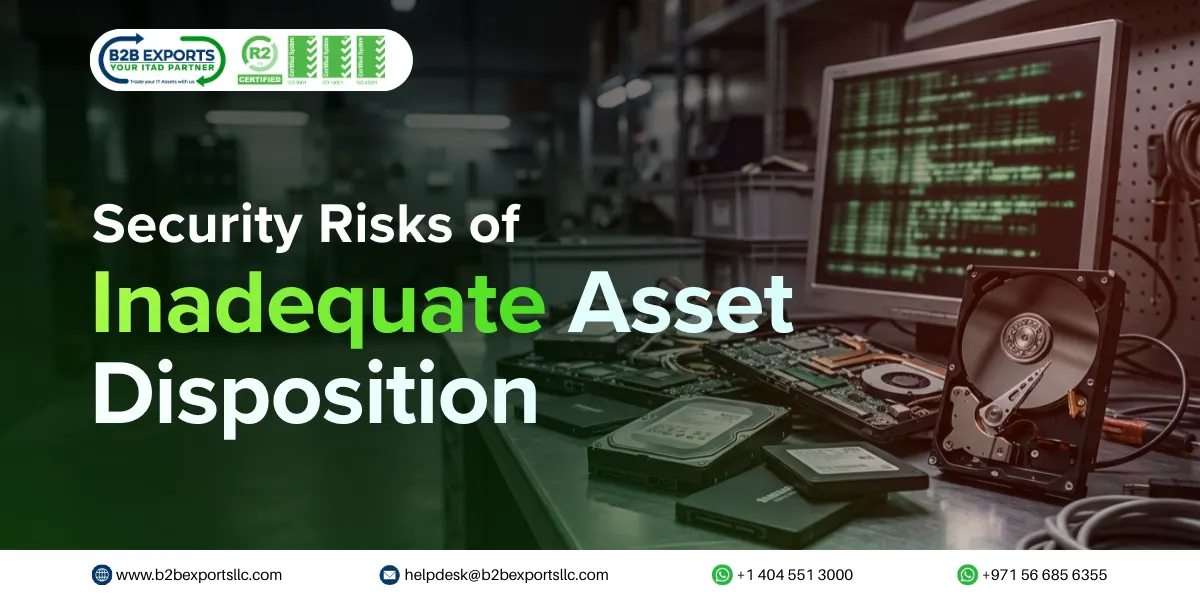 security risks of inadequate asset disposition b2b exports llc