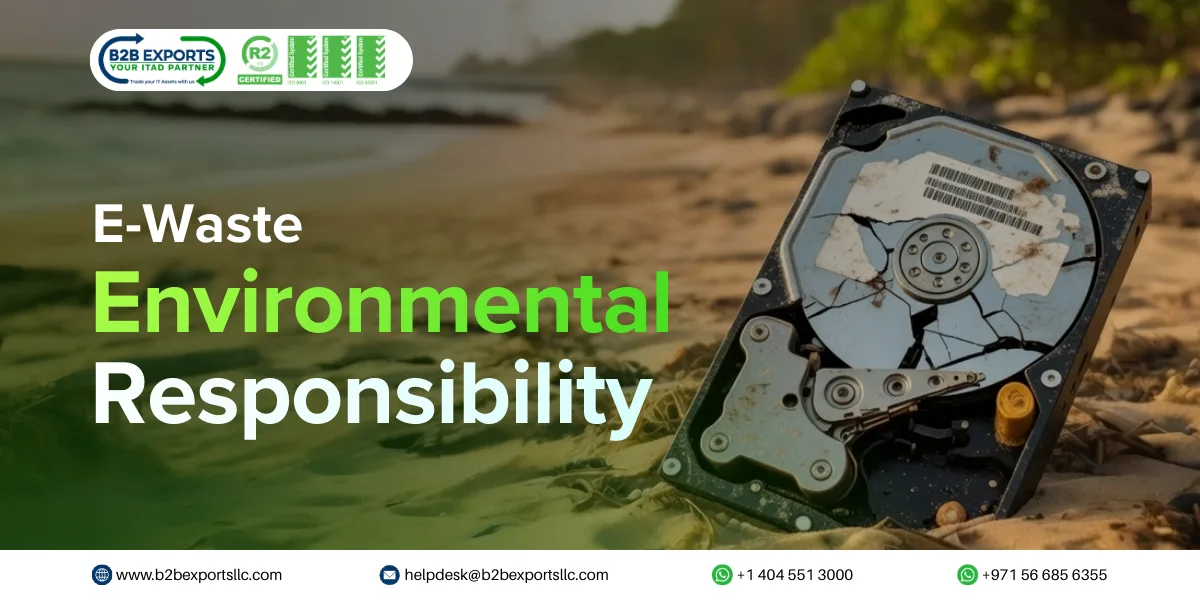 environmental responsibility in e-waste management b2b exports llc
