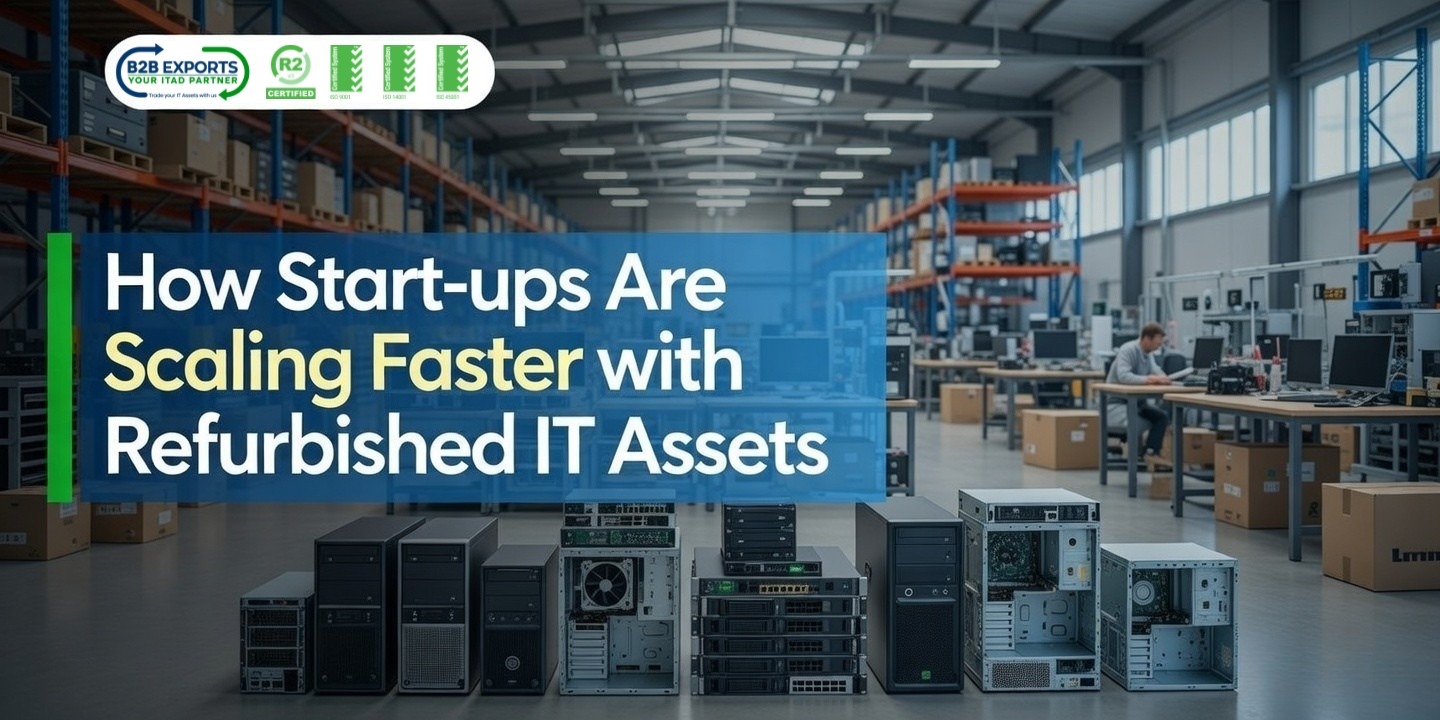 how start ups are scaling faster with refurbished it assets b2b exports llc